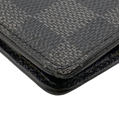 LOUIS VUITTON Long Wallet Purse N62665 Damier Grafitte black Damier Graphite Portefeuille Braza
