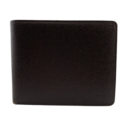 LOUIS VUITTON Bifold Wallet M30428 Taiga Brown Taiga Porte Billets 3 Cartes Crdit