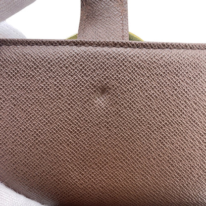 LOUIS VUITTON Bifold Wallet N61664 Damier Brown Damier Porto Monnaie Bien-Vienois Ebene