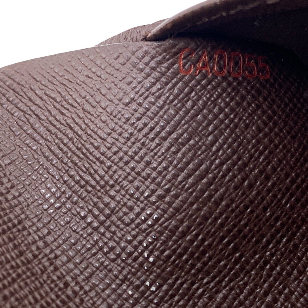 LOUIS VUITTON Bifold Wallet N61664 Damier Brown Damier Porto Monnaie Bien-Vienois Ebene