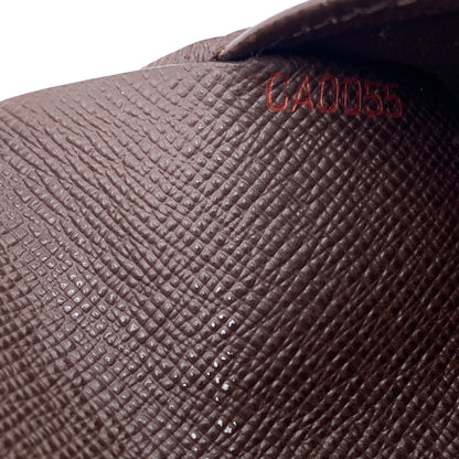 LOUIS VUITTON Bifold Wallet N61664 Damier Brown Damier Porto Monnaie Bien-Vienois Ebene