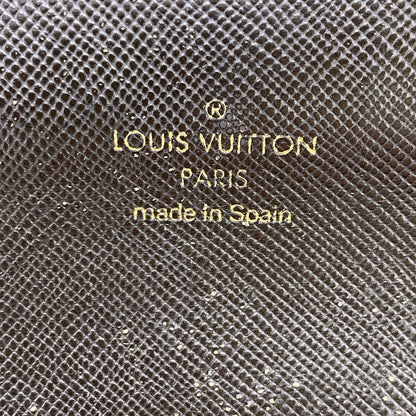 LOUIS VUITTON Long Wallet Purse M92443 canvas khaki Monogram mini International