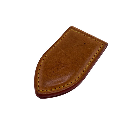 LOUIS VUITTON Money clip M64692 Nume leather Brown