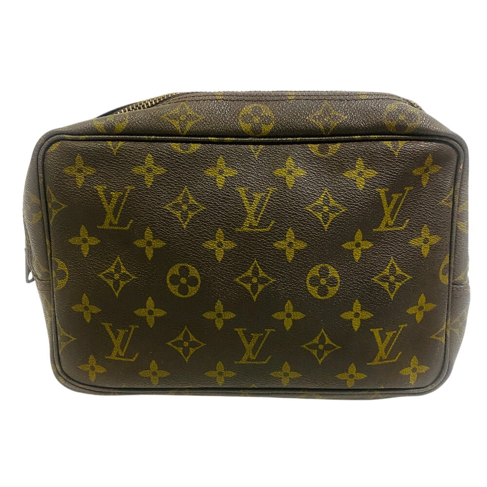 LOUIS VUITTON Clutch bag M47524 leather Brown Monogram Truth Cracking T 23