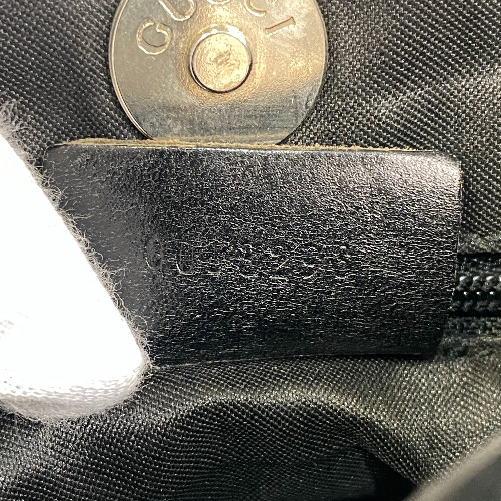 GUCCI Handbag 3298 Suede black GG pattern
