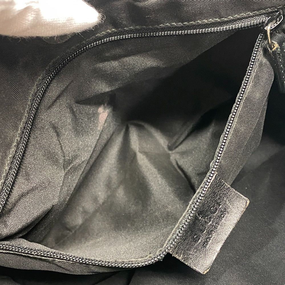 GUCCI Handbag 3298 Suede black GG pattern