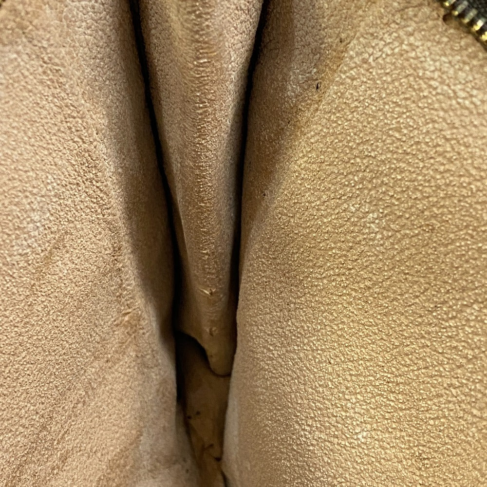 LOUIS VUITTON Pouch M47544 leather Brown Monogram posh toilette