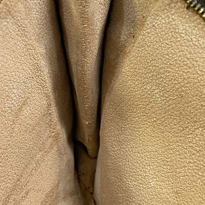 LOUIS VUITTON Pouch M47544 leather Brown Monogram posh toilette