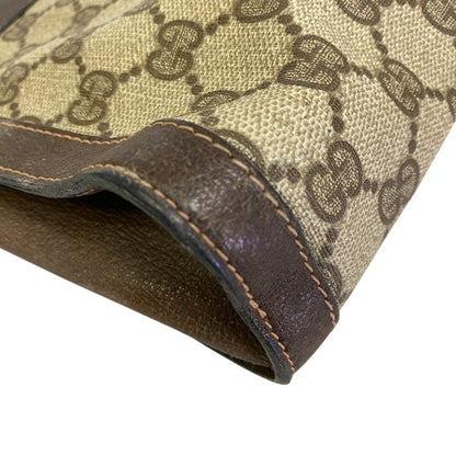 GUCCI business bag GG canvas Brown Sherry