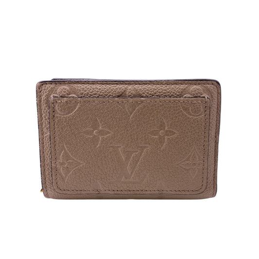 LOUIS VUITTON Bifold Wallet M80152 Monogram Ann Platt beige Ann Platt Portefeuille Claire