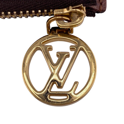 LOUIS VUITTON Card Case M81880 Monogram Brown Monogram Porto Cult Romy