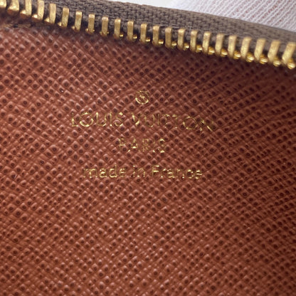 LOUIS VUITTON Card Case M81880 Monogram Brown Monogram Porto Cult Romy