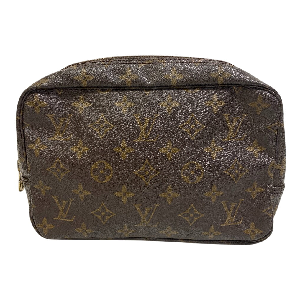 LOUIS VUITTON business bag M47524 Monogram Brown Monogram Trousse Toilette 23