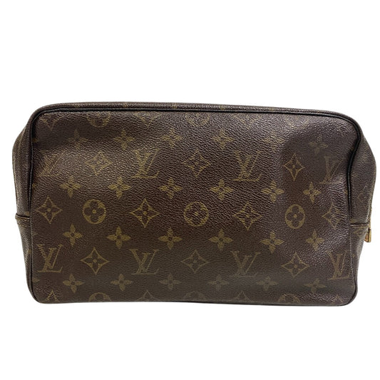 LOUIS VUITTON business bag M47522 leather Brown Monogram Truth Cracking Ty 28