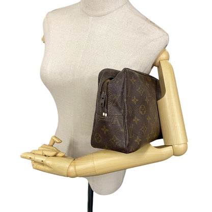 LOUIS VUITTON business bag M47522 leather Brown Monogram Truth Cracking Ty 28