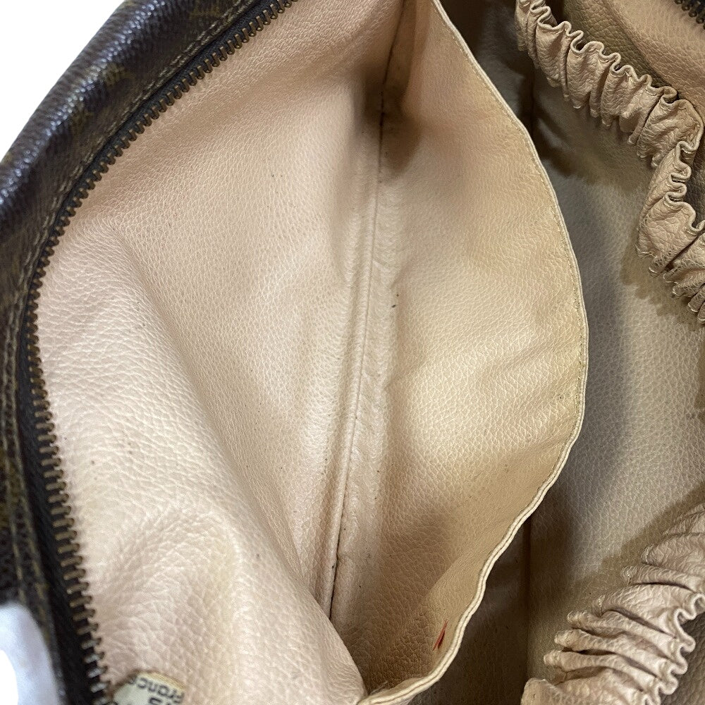 LOUIS VUITTON business bag M47522 leather Brown Monogram Truth Cracking Ty 28