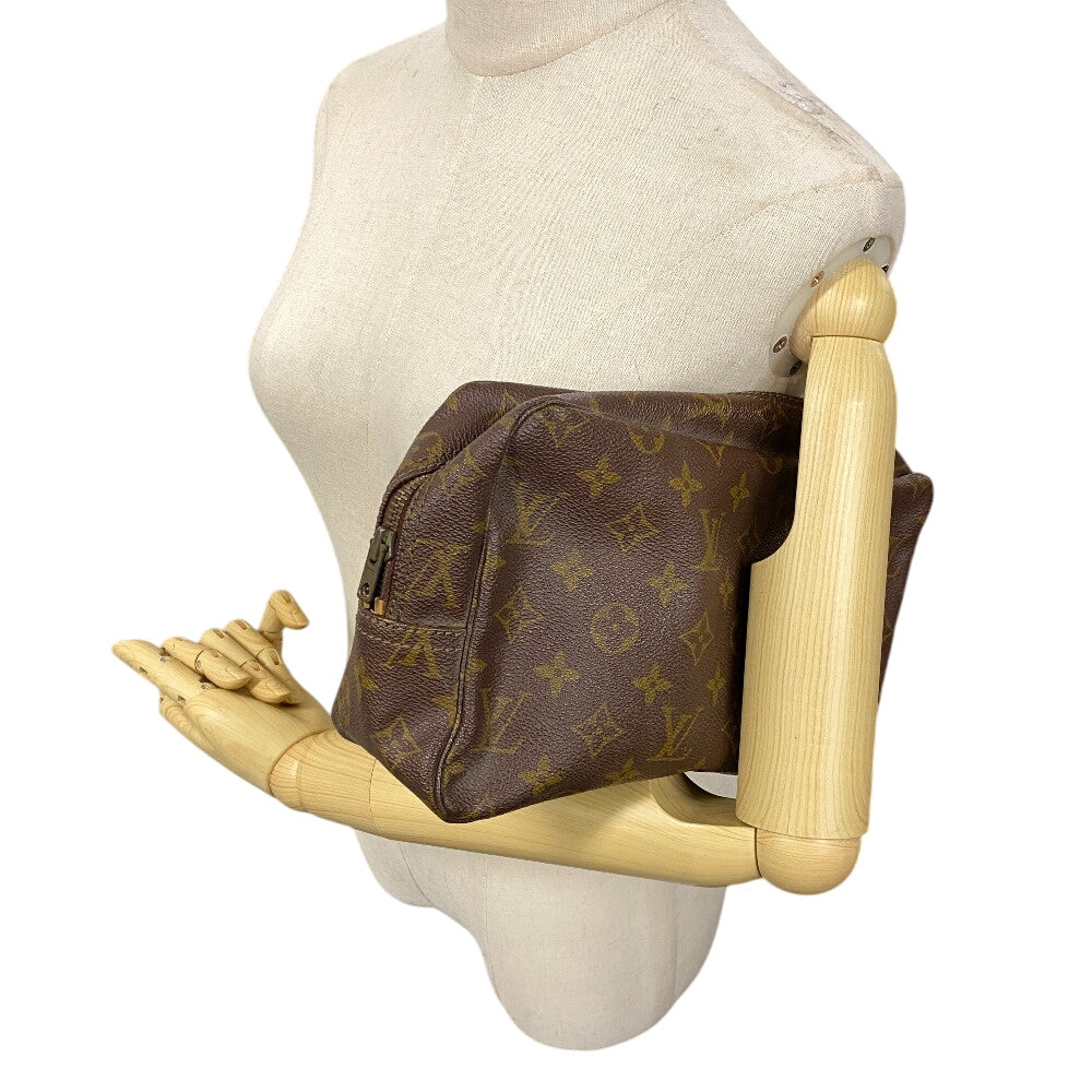LOUIS VUITTON business bag M47522 leather Brown Monogram Truth to Cracking T 28