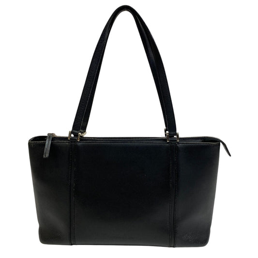 BURBERRY Tote Bag leather black Nova Check