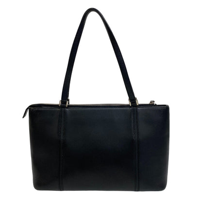 BURBERRY Tote Bag leather black Nova Check