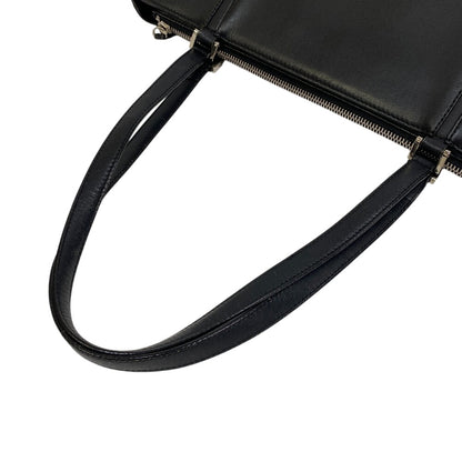 BURBERRY Tote Bag leather black Nova Check