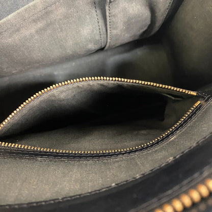 LOUIS VUITTON Handbag M52002 Epi black Epi Figari MM