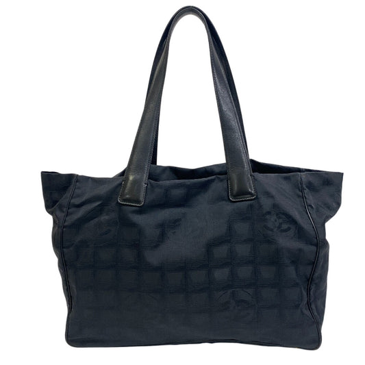 CHANEL Tote Bag Nylon black New Travel Line MM