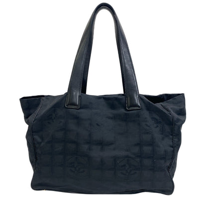 CHANEL Tote Bag Nylon black New Travel Line MM