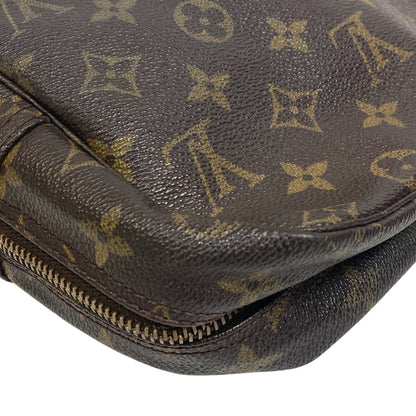 LOUIS VUITTON business bag M47522 Monogram, Leather Brown Monogram Truth Cracking Ty 28