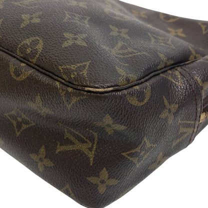 LOUIS VUITTON business bag M47522 Monogram, Leather Brown Monogram Truth Cracking Ty 28