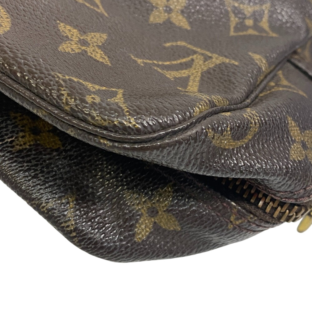 LOUIS VUITTON business bag M47522 Monogram, Leather Brown Monogram Truth Cracking Ty 28
