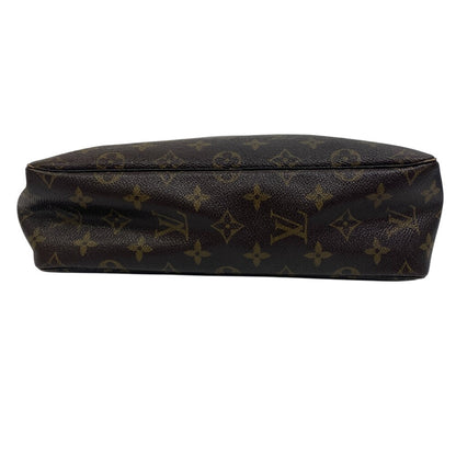 LOUIS VUITTON business bag M47522 Monogram, Leather Brown Monogram Truth Cracking Ty 28