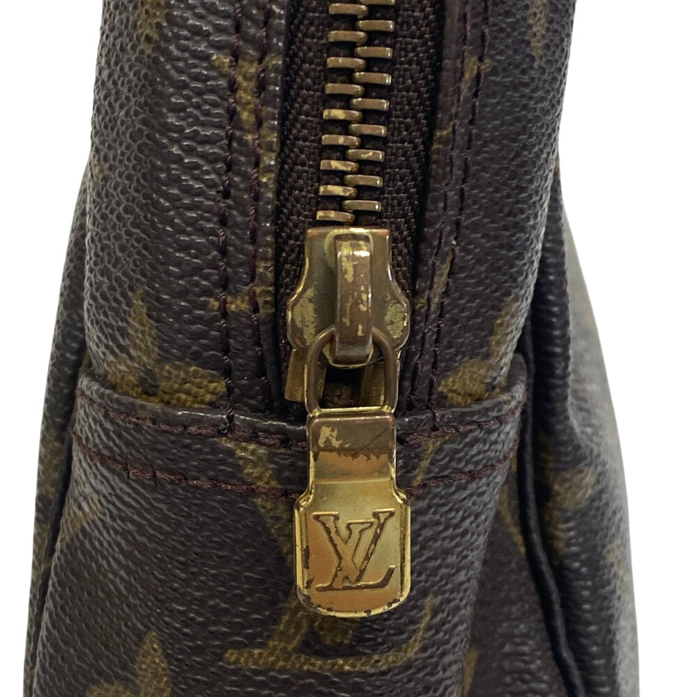 LOUIS VUITTON business bag M47522 Monogram, Leather Brown Monogram Truth Cracking Ty 28