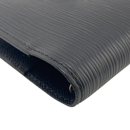 LOUIS VUITTON Notebook cover R20052 Epi black Epi Agenda PM