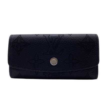 LOUIS VUITTON Key case Key holder  M64054 Monogram Mahina black Monogram Mahina Multicles4