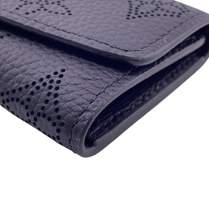 LOUIS VUITTON Key case Key holder  M64054 Monogram Mahina black Monogram Mahina Multicles4