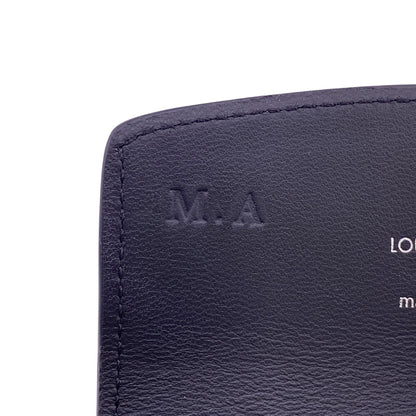 LOUIS VUITTON Key case Key holder  M64054 Monogram Mahina black Monogram Mahina Multicles4