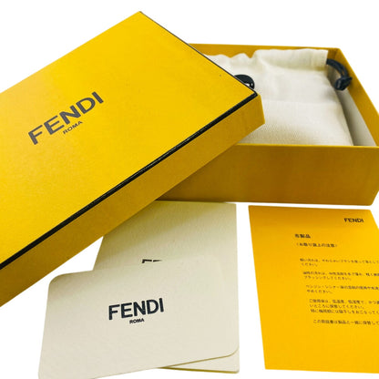 FENDI Bifold Wallet 8M0438 leather pink Peekaboo