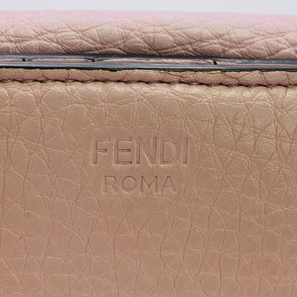 FENDI Bifold Wallet 8M0438 leather pink Peekaboo
