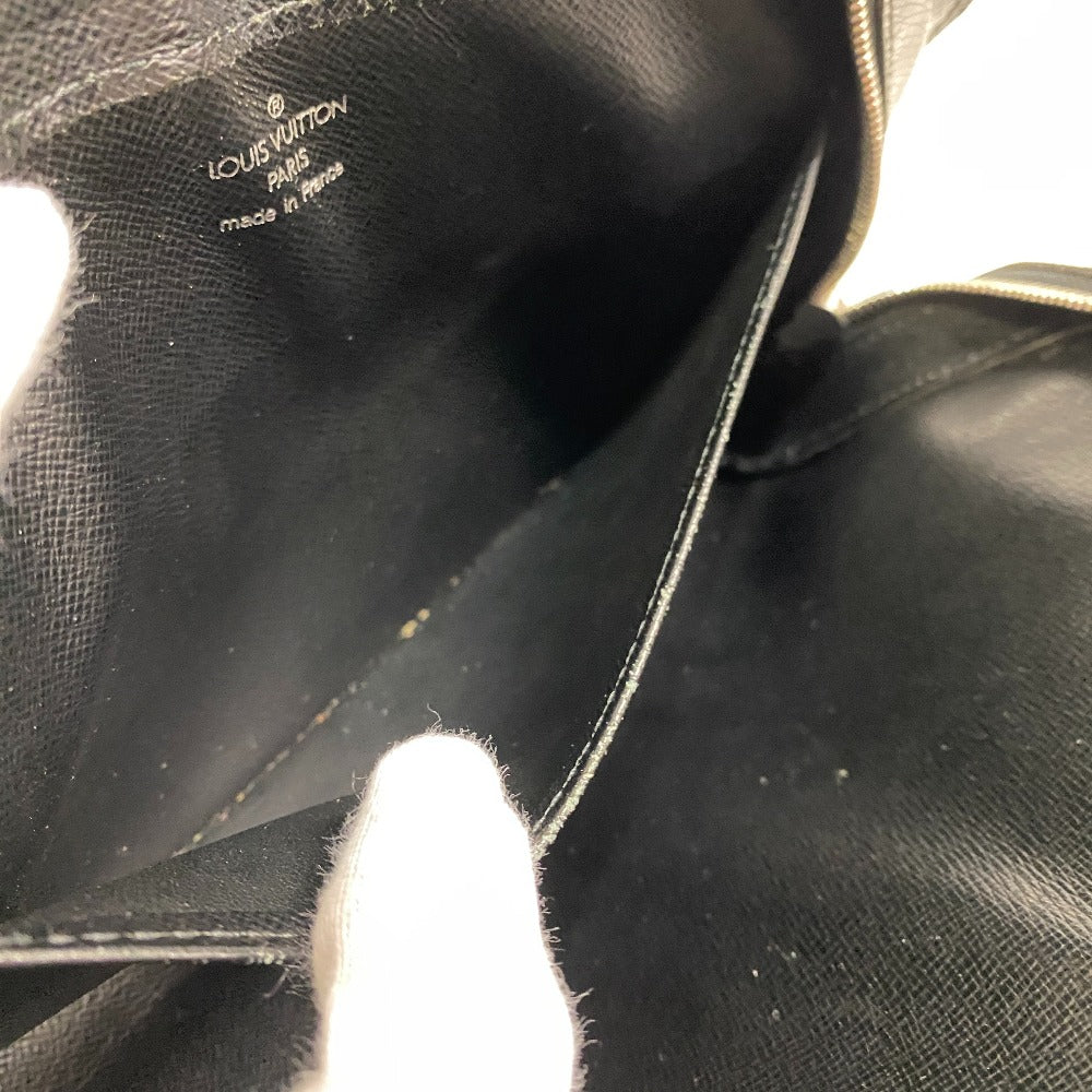 LOUIS VUITTON business bag M30182 Taiga black Taiga Baikal