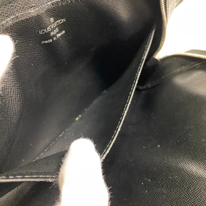 LOUIS VUITTON business bag M30182 Taiga black Taiga Baikal