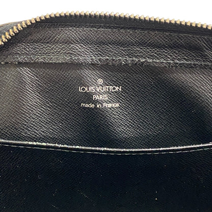 LOUIS VUITTON business bag M30182 Taiga black Taiga Baikal