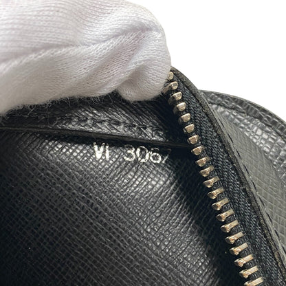LOUIS VUITTON business bag M30182 Taiga black Taiga Baikal