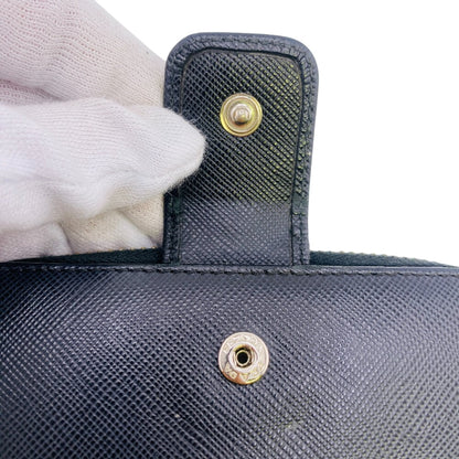 PRADA Bifold Wallet leather black