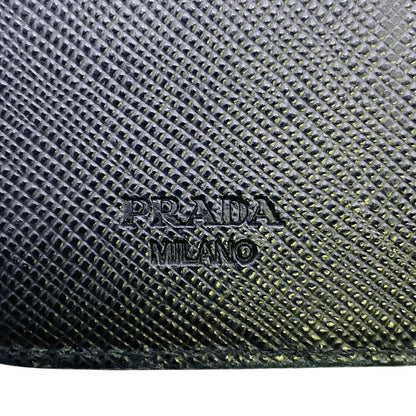 PRADA Bifold Wallet leather black