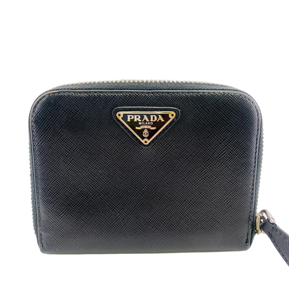 PRADA Bifold Wallet leather black