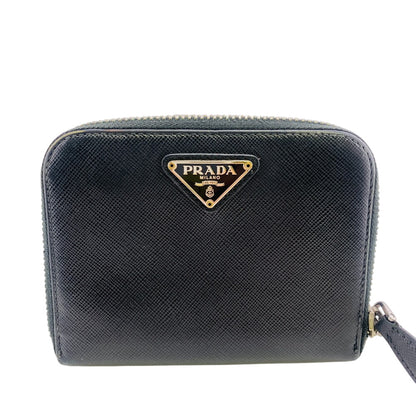 PRADA Bifold Wallet leather black