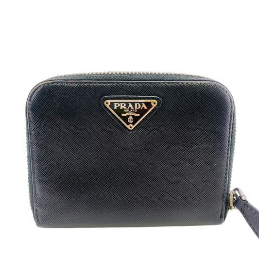 PRADA Bifold Wallet leather black