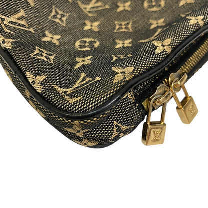 LOUIS VUITTON Pouch M92066 canvas black Monogram Us Digital