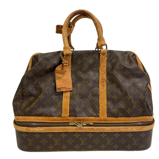 LOUIS VUITTON Boston Duffel bag M41444 leather black Monogram