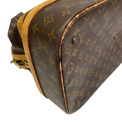 LOUIS VUITTON Boston Duffel bag M41444 leather black Monogram